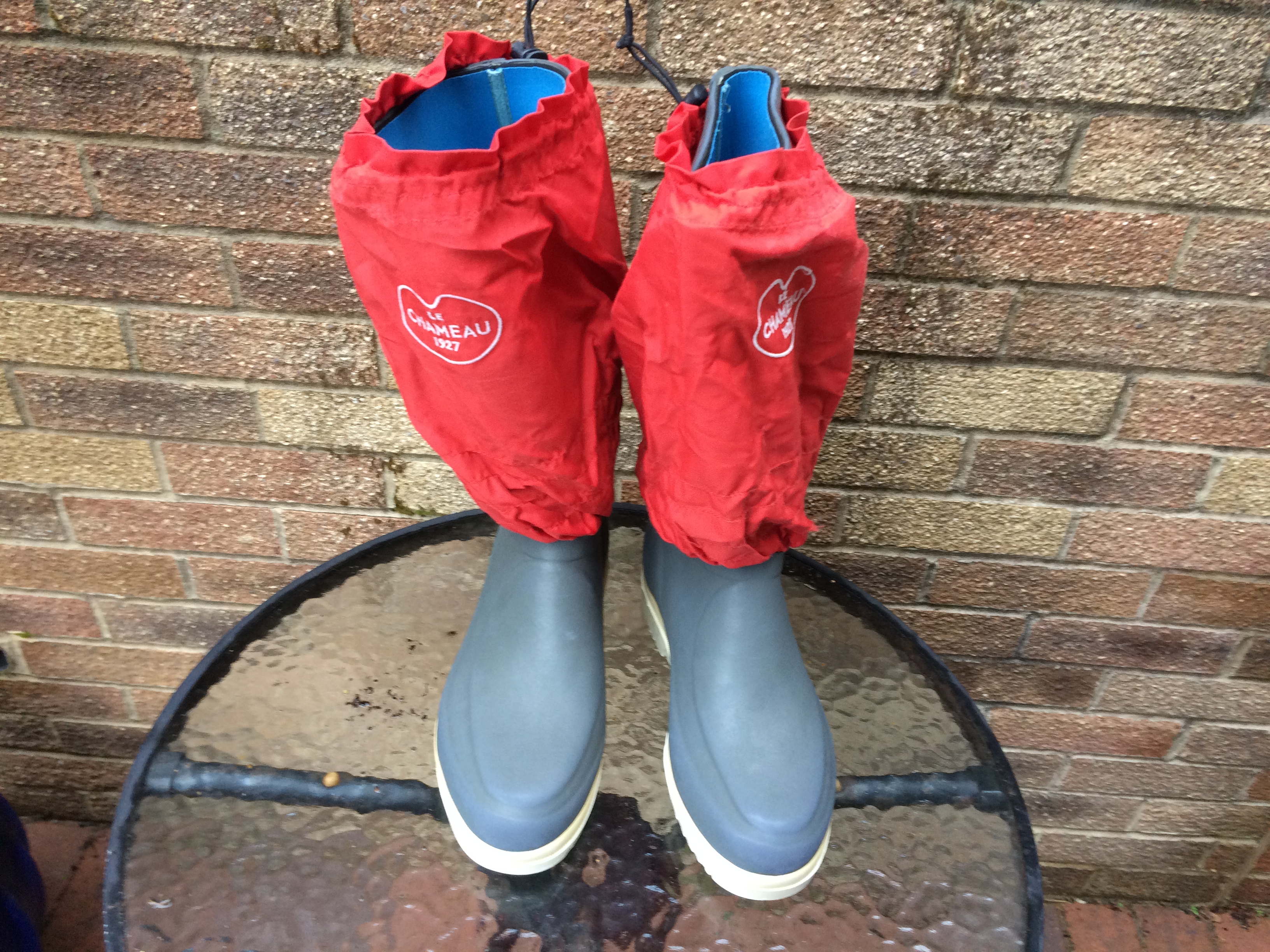 wet boots for sailing